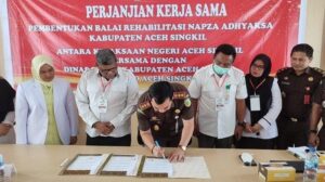 Aceh Singkil Kini Miliki Balai Rehabilitasi Napza, Tempat Pengobatan Pecandu Narkoba